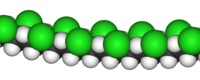 Поливинилхлорид: вид молекулы