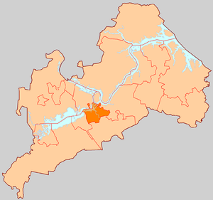 Мокшинское сельское поселение на карте